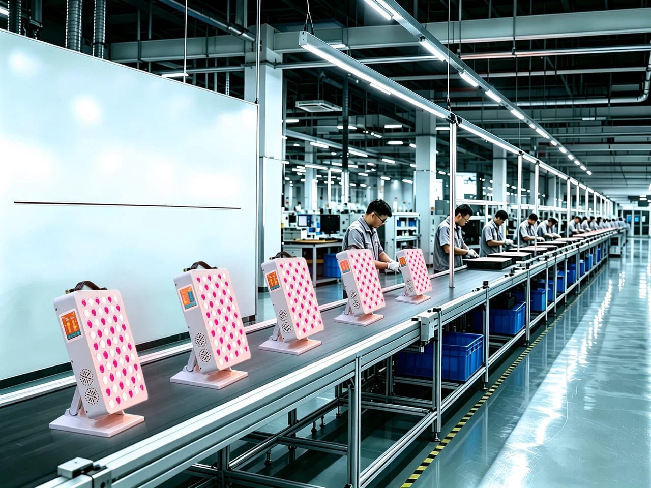 Furshin LED red light therapy panel manufacturing facility