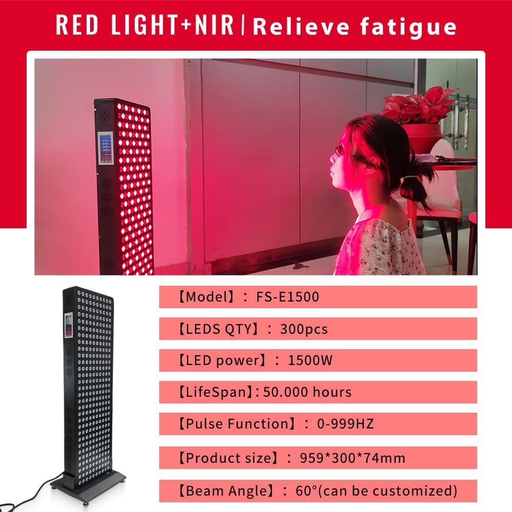 Medical-grade LED bead matrix of a red light therapy panel