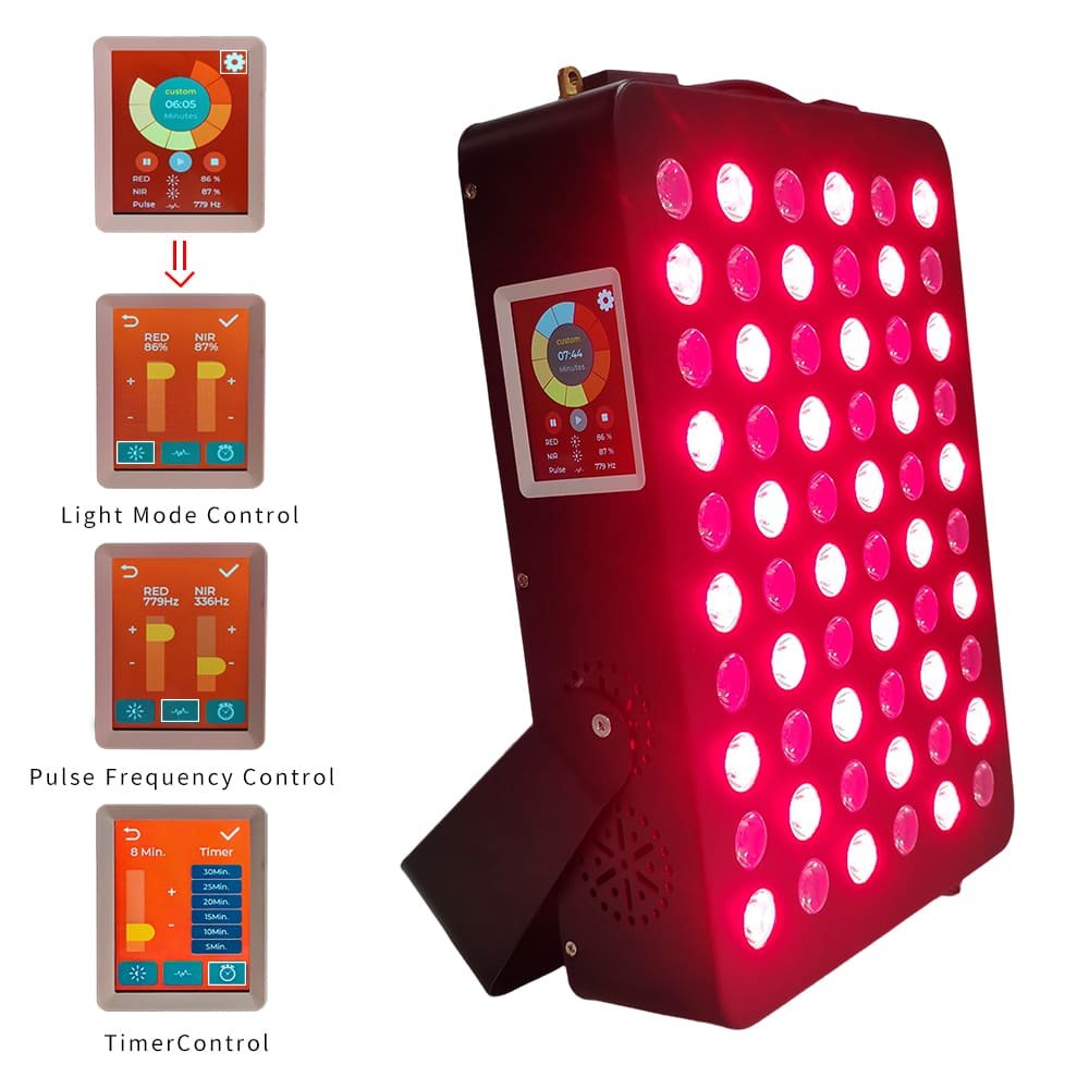 FURSHIN red light therapy panel 660nm 850nm